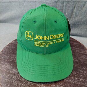 John Deere Licensed Green Baseball Cap With Adjustable Snapback